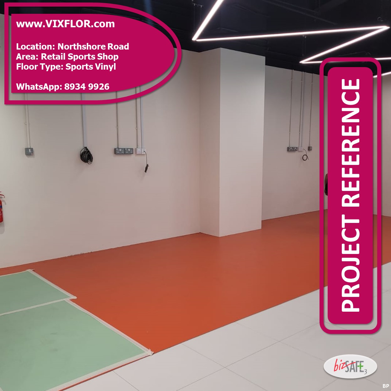 Sports Flooring Installation Singapore